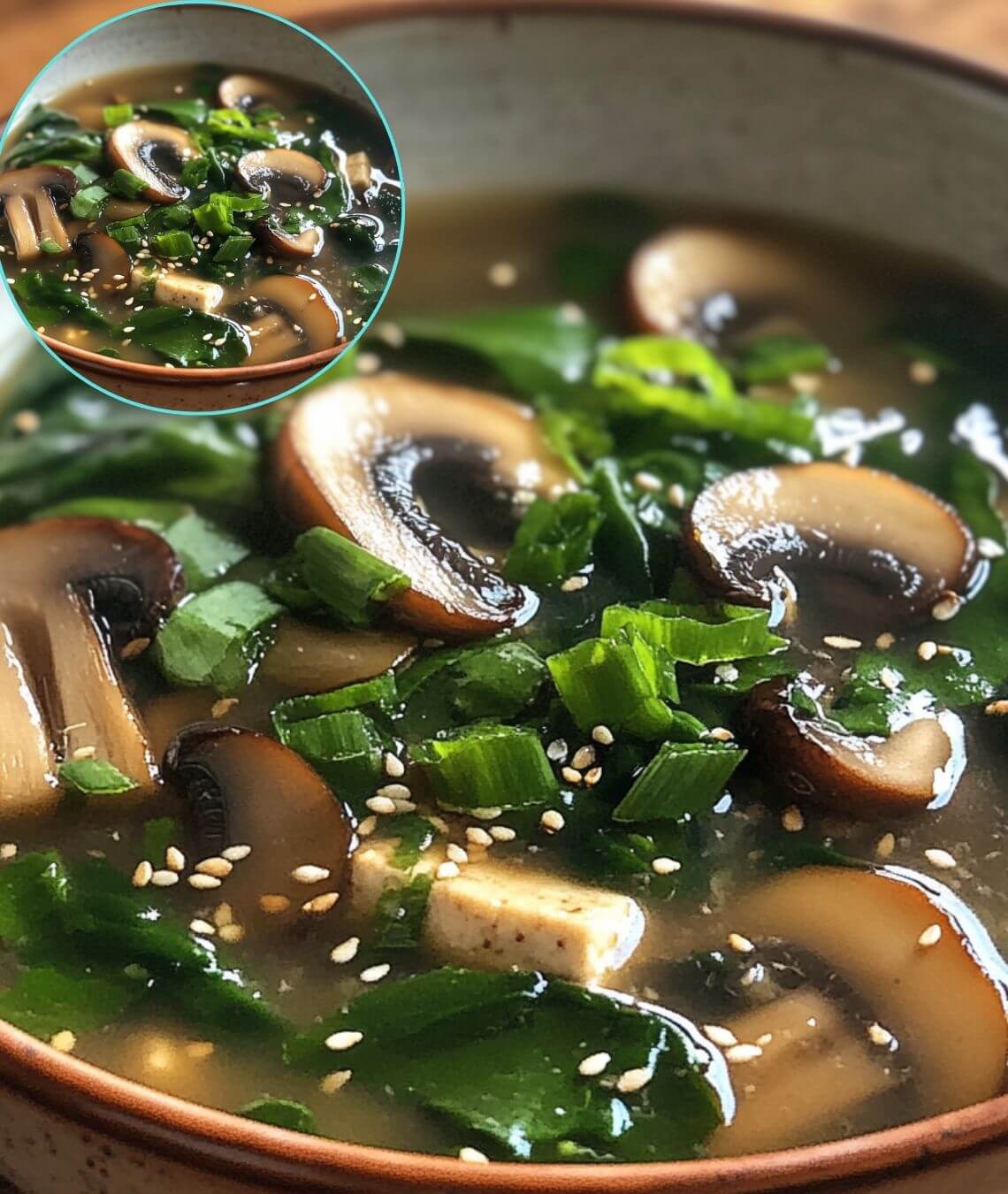 Mushroom and Miso Soup