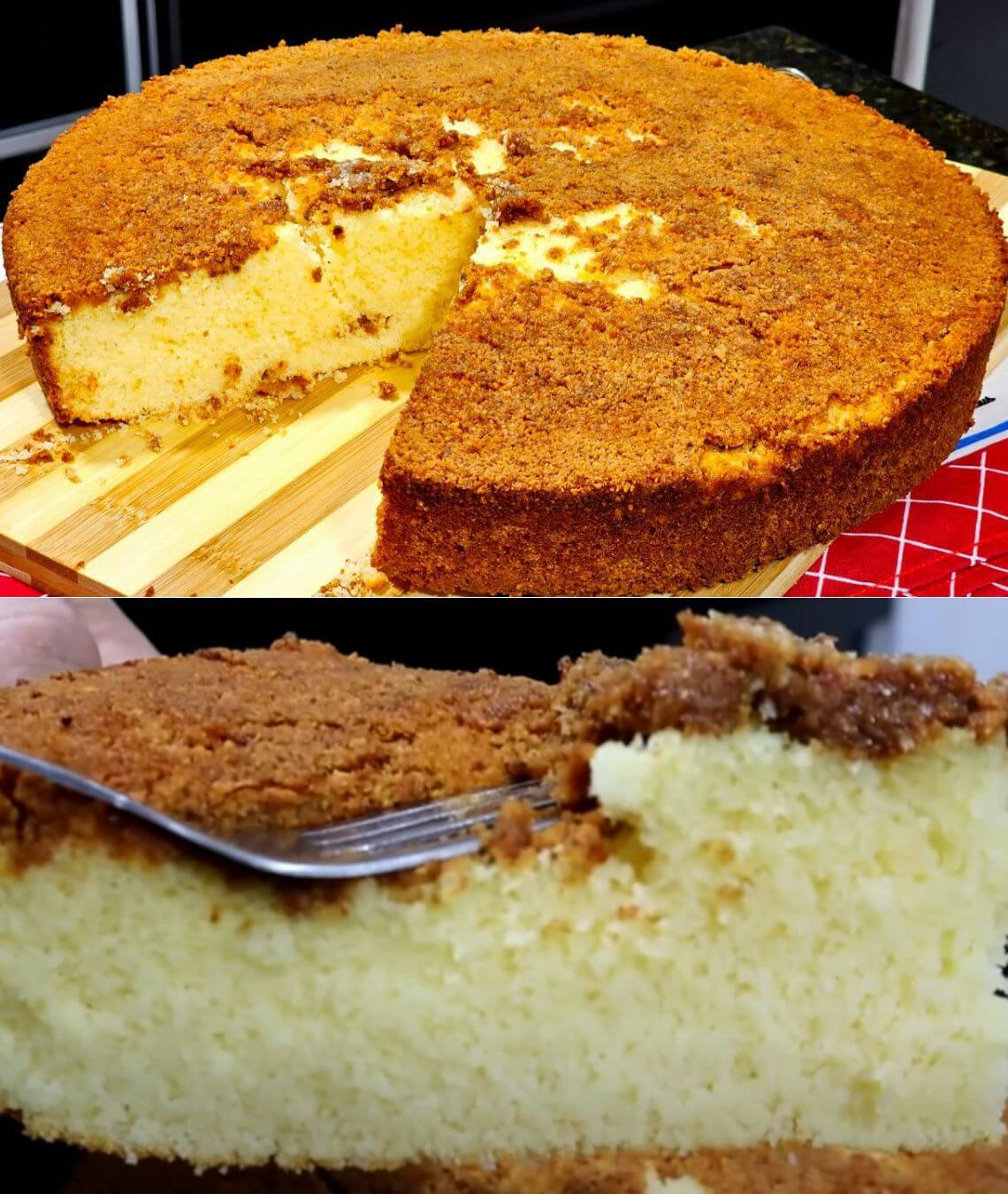 Peanut Candy Crumb Cake