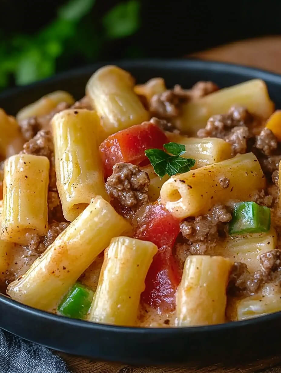 Philly Cheesesteak Pasta