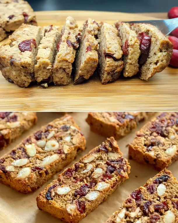 Healthy Holiday Biscotti