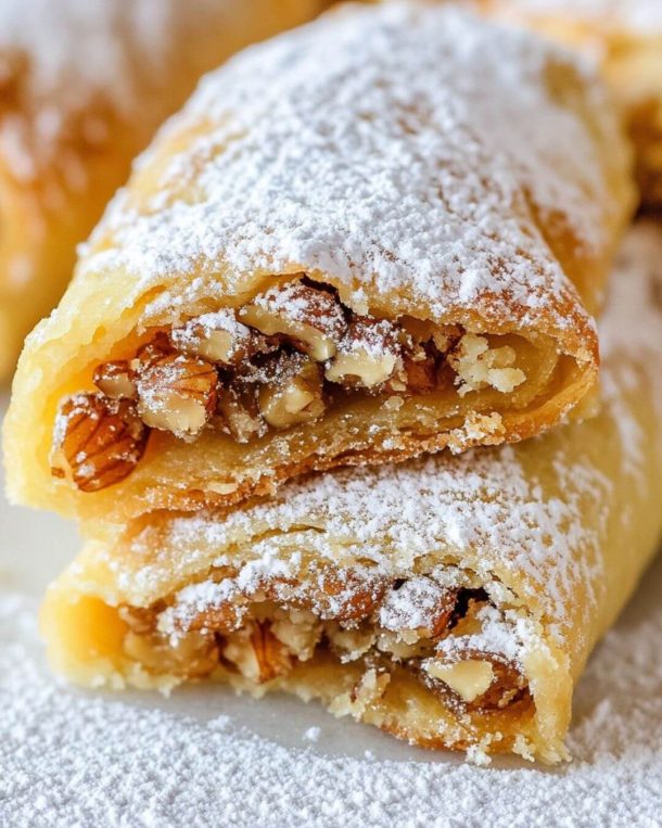 Authentic Italian Nut Roll Cookies