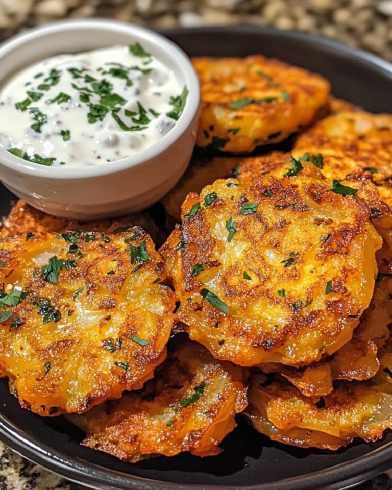 Crispy Parmesan Onion Fritters