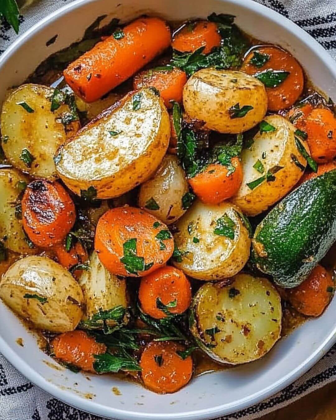Perfect Garlic Herb Roasted Vegetables: A Mediterranean-Inspired Side Dish