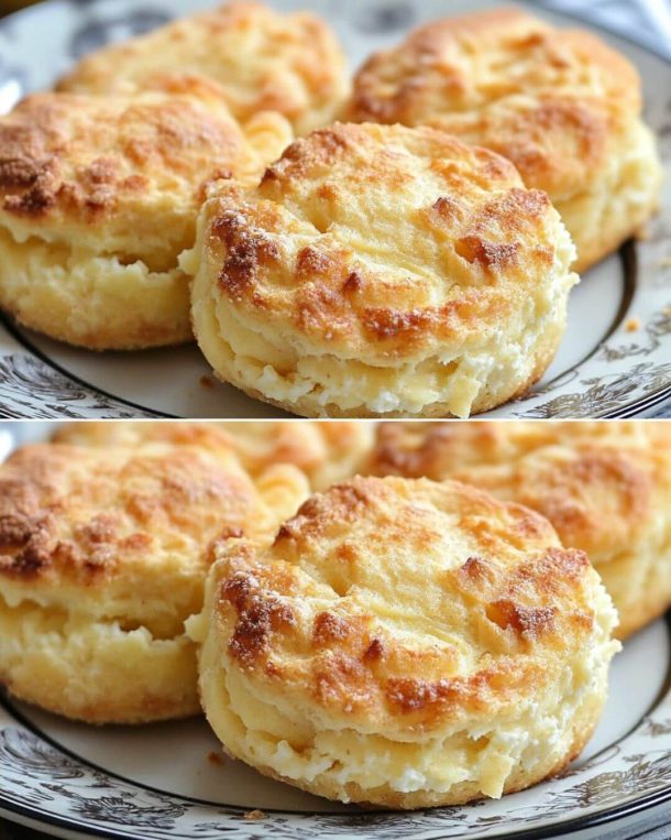 Healthy Apple Cottage Cheese Biscuits