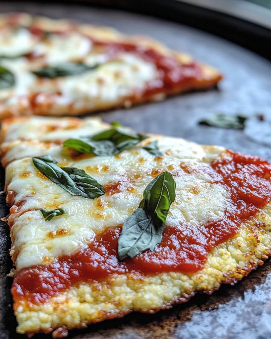 Cauliflower Crust Margherita Pizza