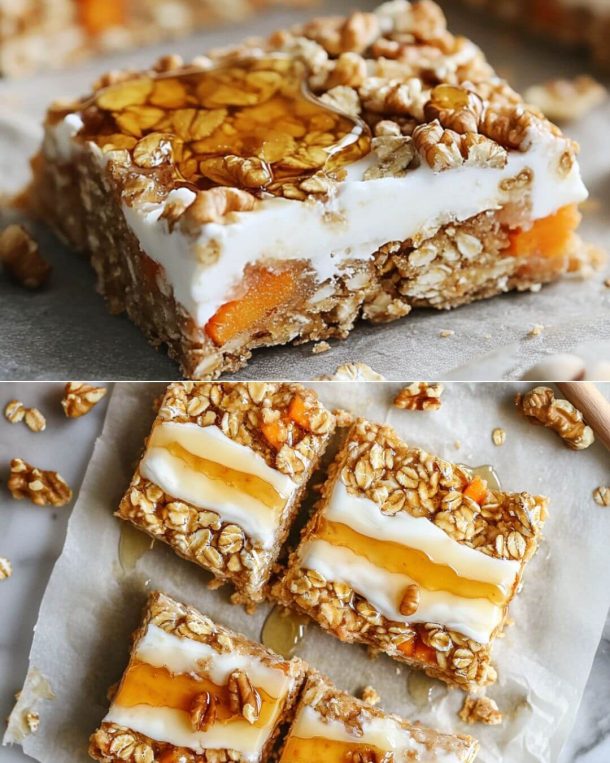 Wholesome Apple-Carrot Oat Bars