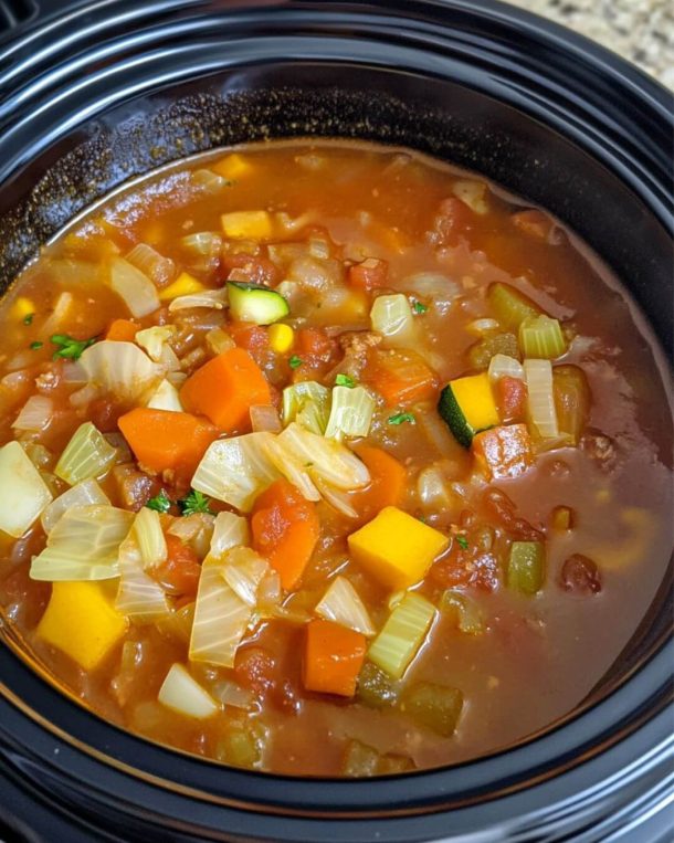 Crockpot Cabbage Soup Recipe