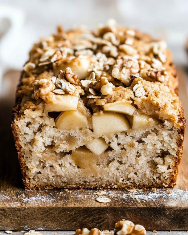 Apple Walnut Breakfast Loaf