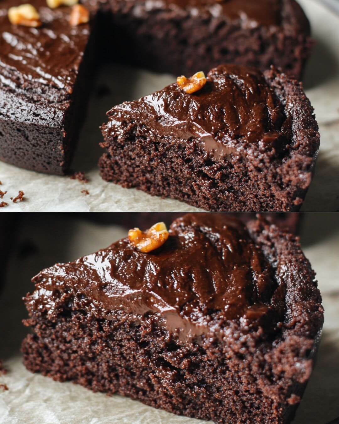 Healthy Banana Chocolate Cake