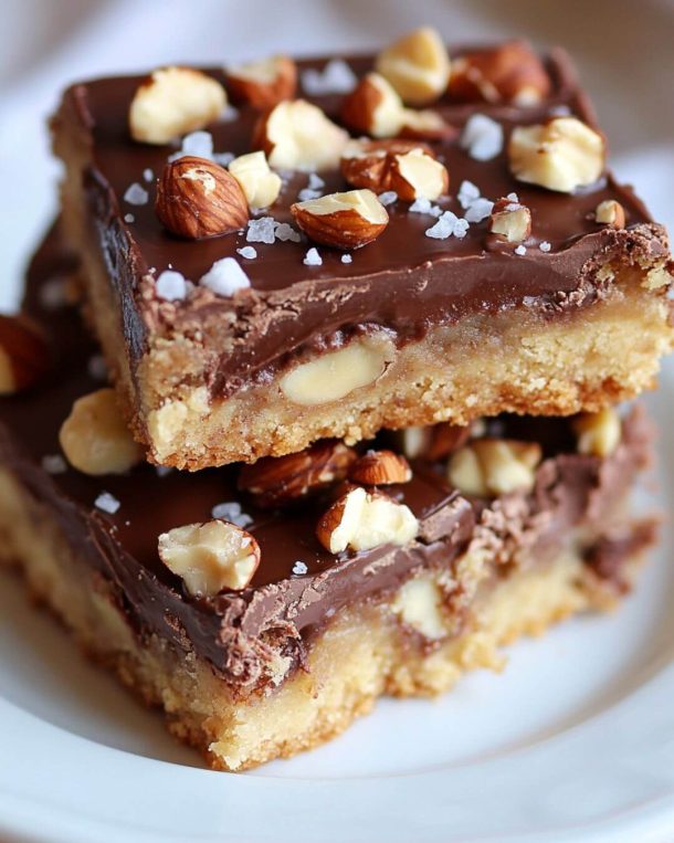 No-Bake Nutella Cookie Dough Bars