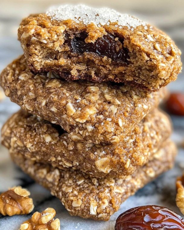 Wholesome Date Walnut Breakfast Cookies