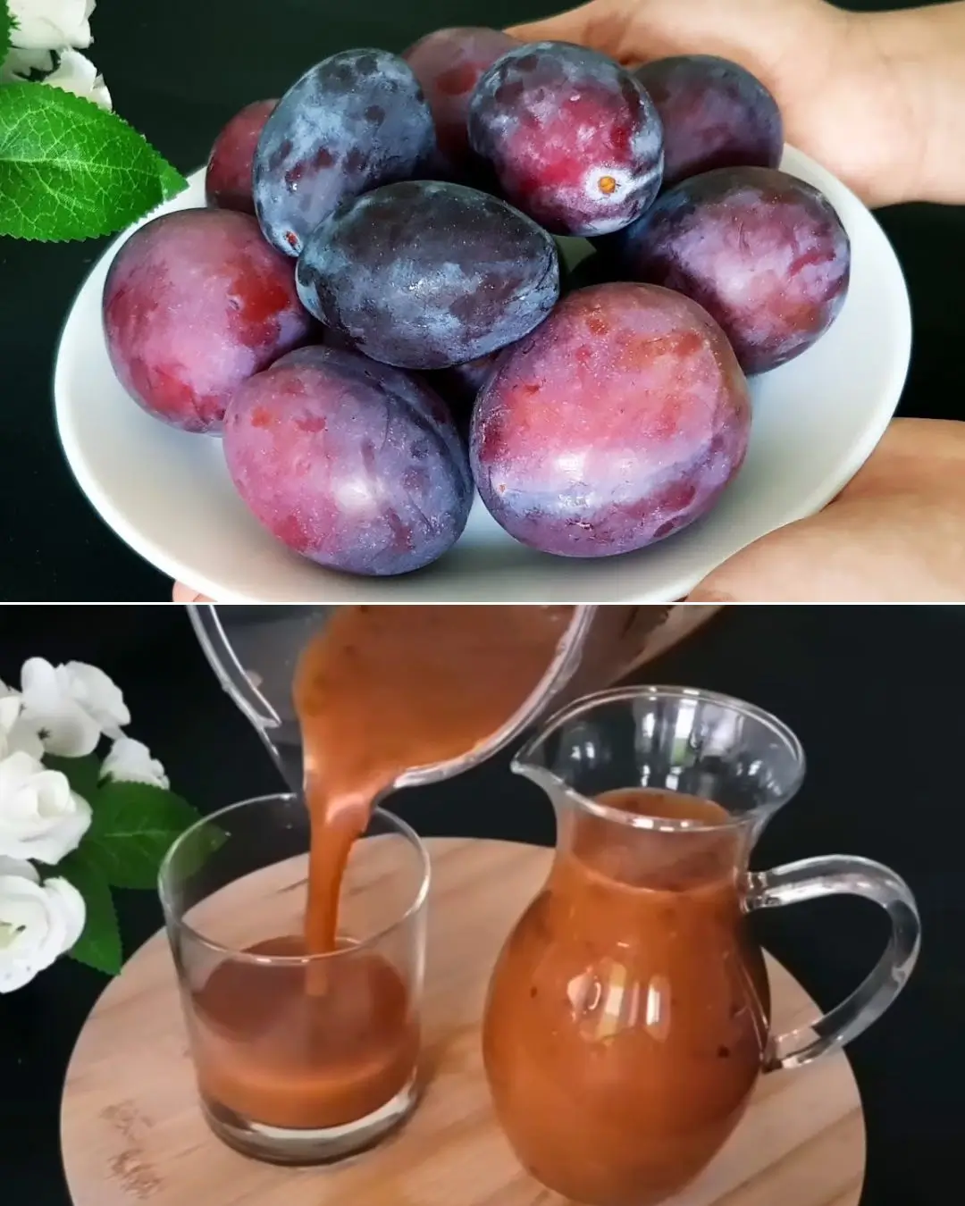 Fresh Plum Smoothie