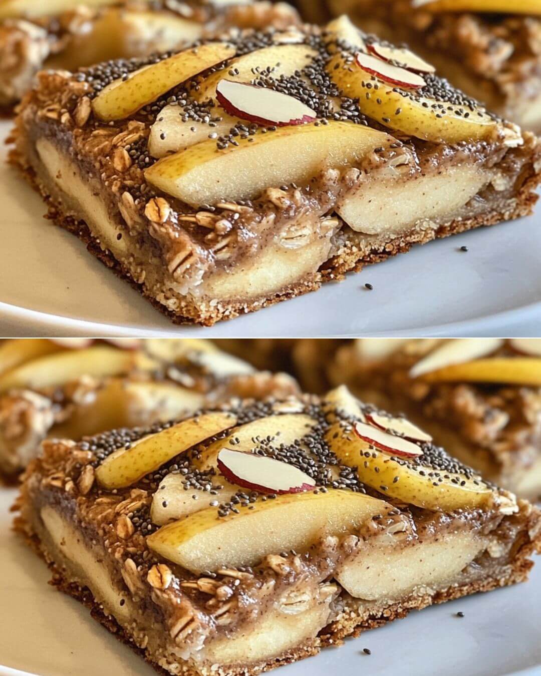 Healthy Apple-Almond Breakfast Squares