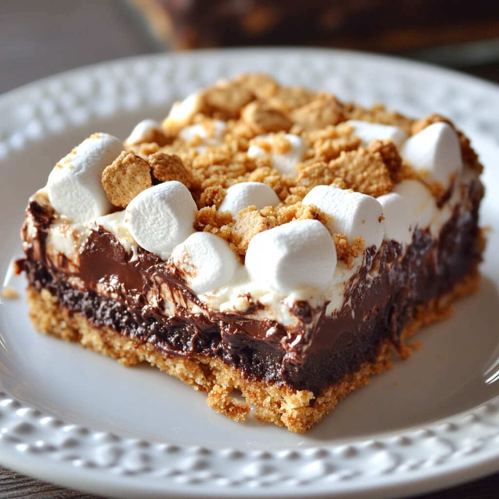 Classic S'mores Cookie Bars