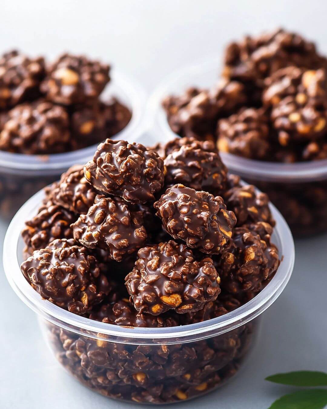 Crunchy No-Bake Chocolate Peanut Clusters