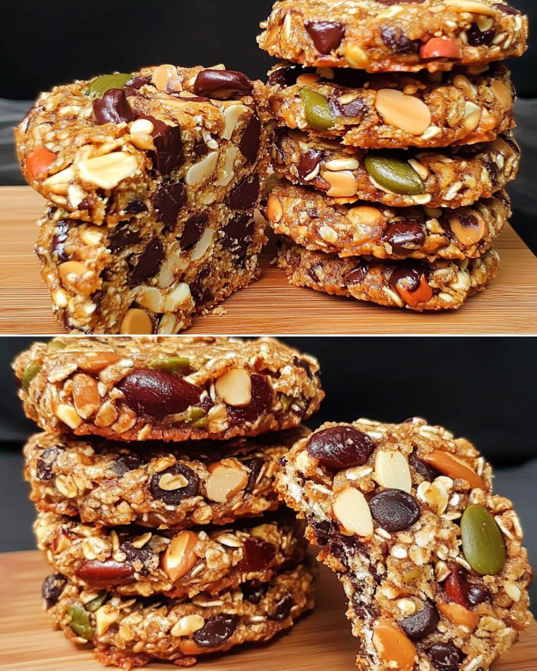 Healthy No-Sugar Energy Cookies