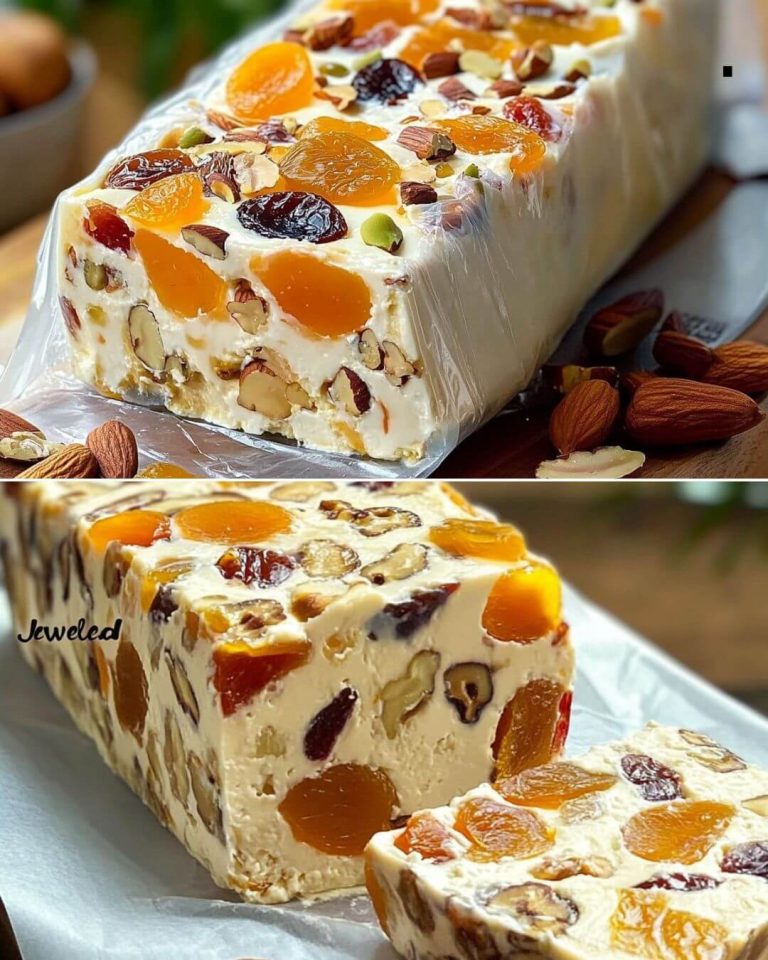 Holiday "Jeweled" Cottage Cheese Loaf