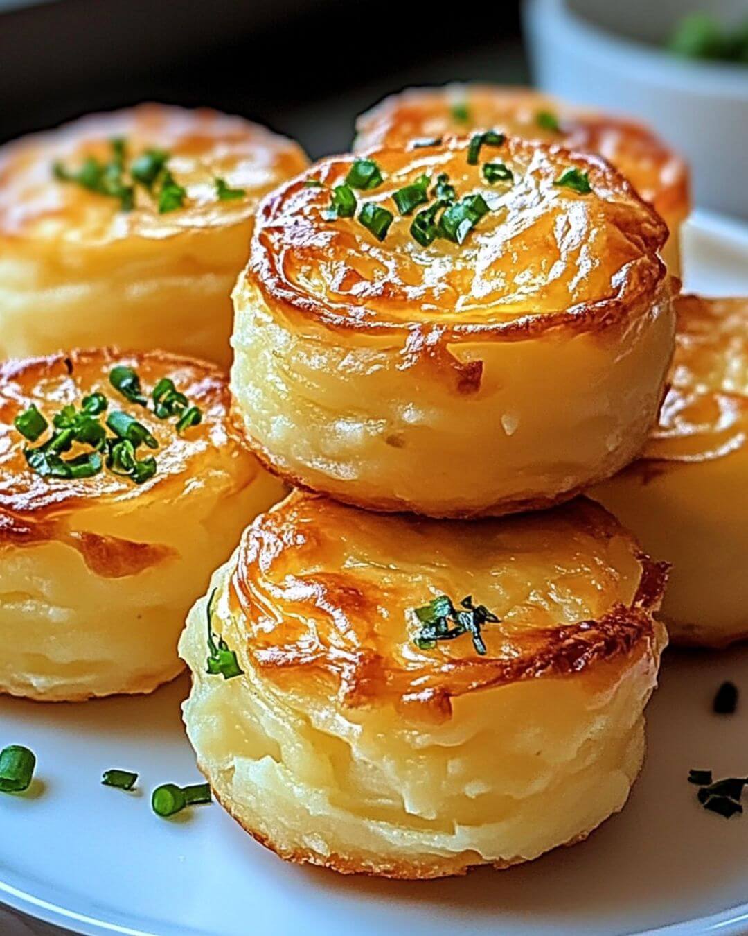 Cheesy Mashed Potato Puffs