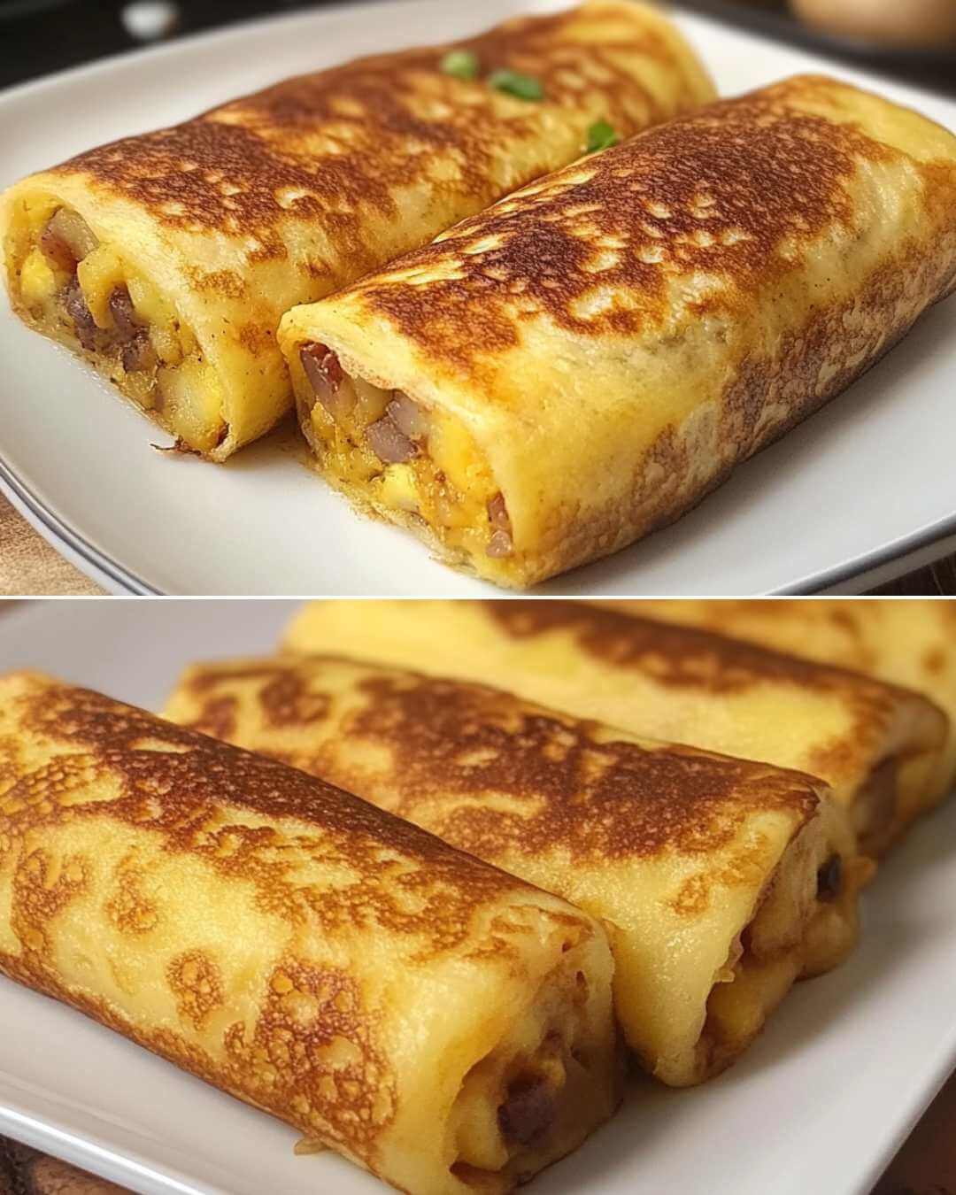 10-Minute Family Dinner: Potato and Egg Stuffed Crepes