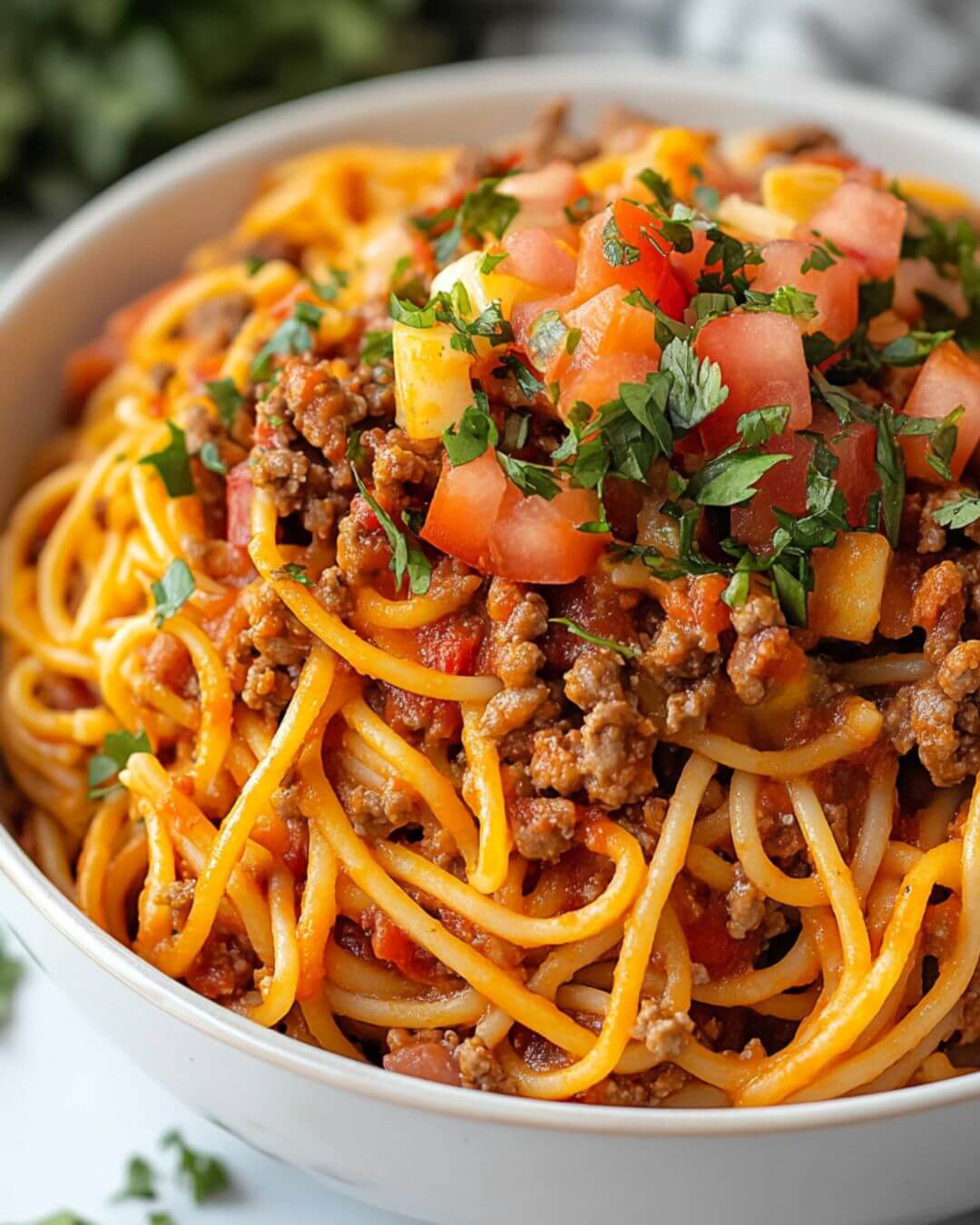 Gourmet Taco Spaghetti