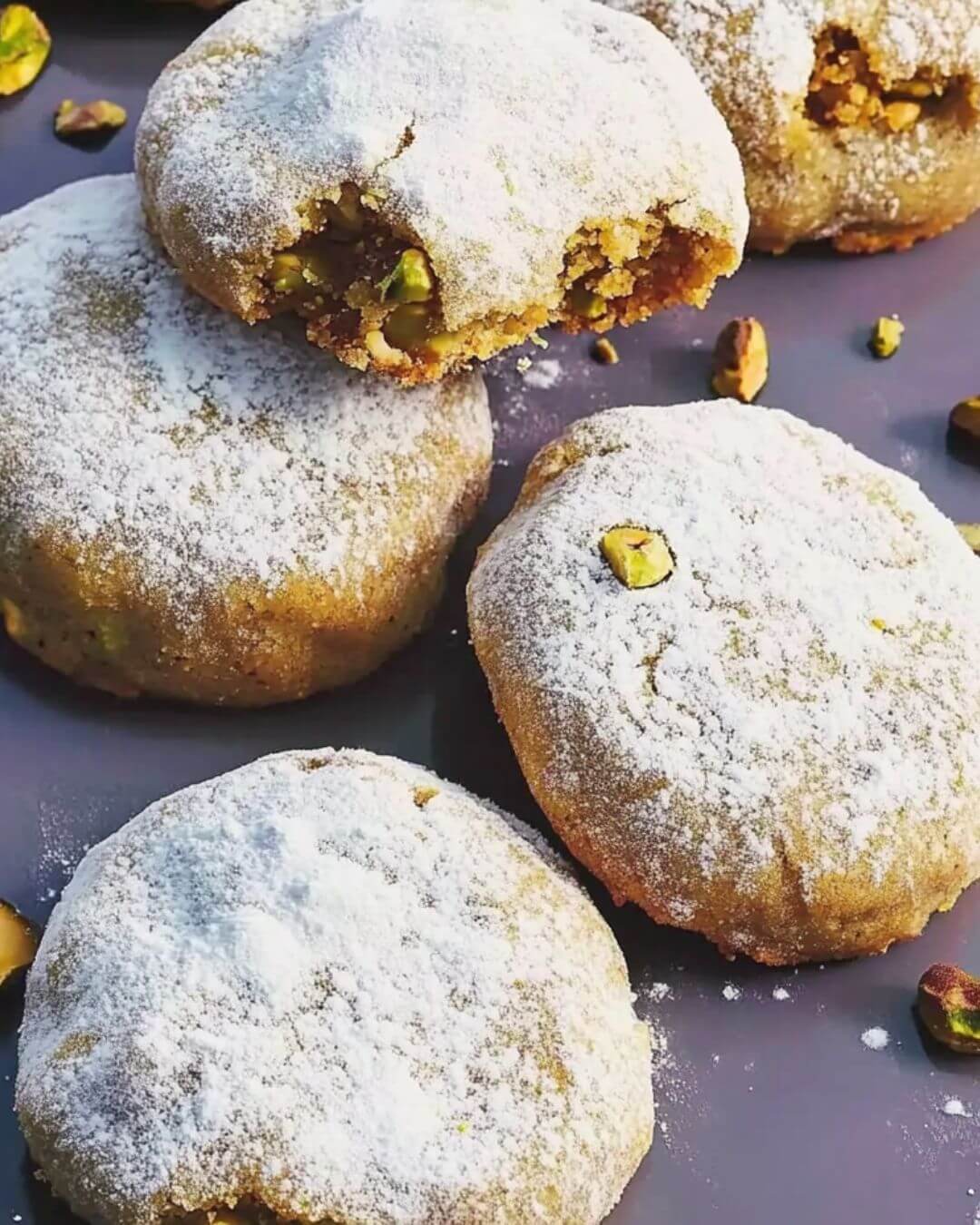 Lemon Pistachio Cookies
