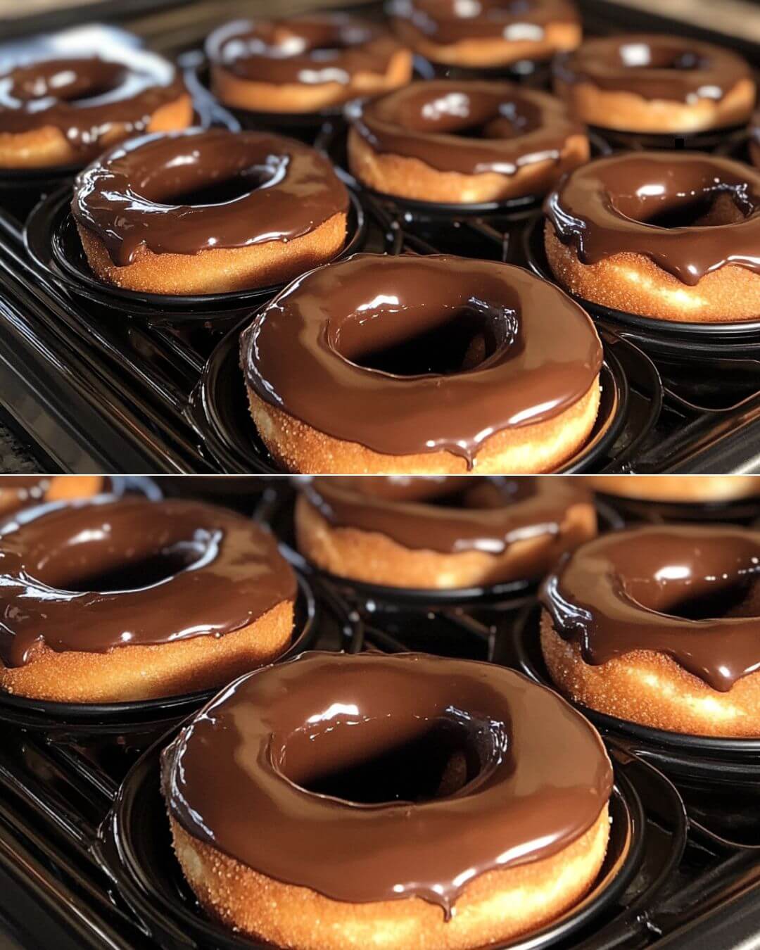 Perfect Keto Chocolate Glazed Donuts