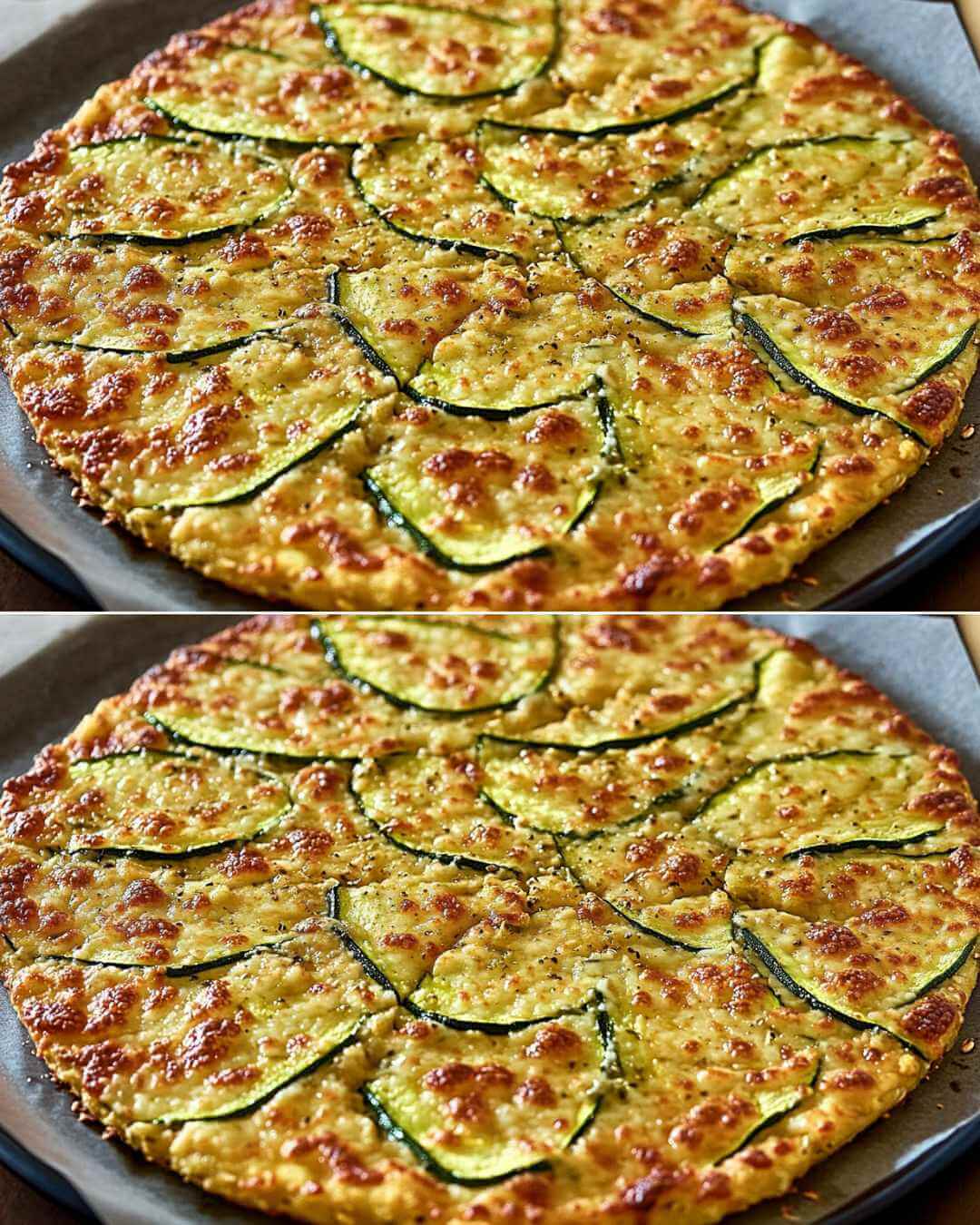 Healthy Zucchini and Oatmeal Pizza Crust