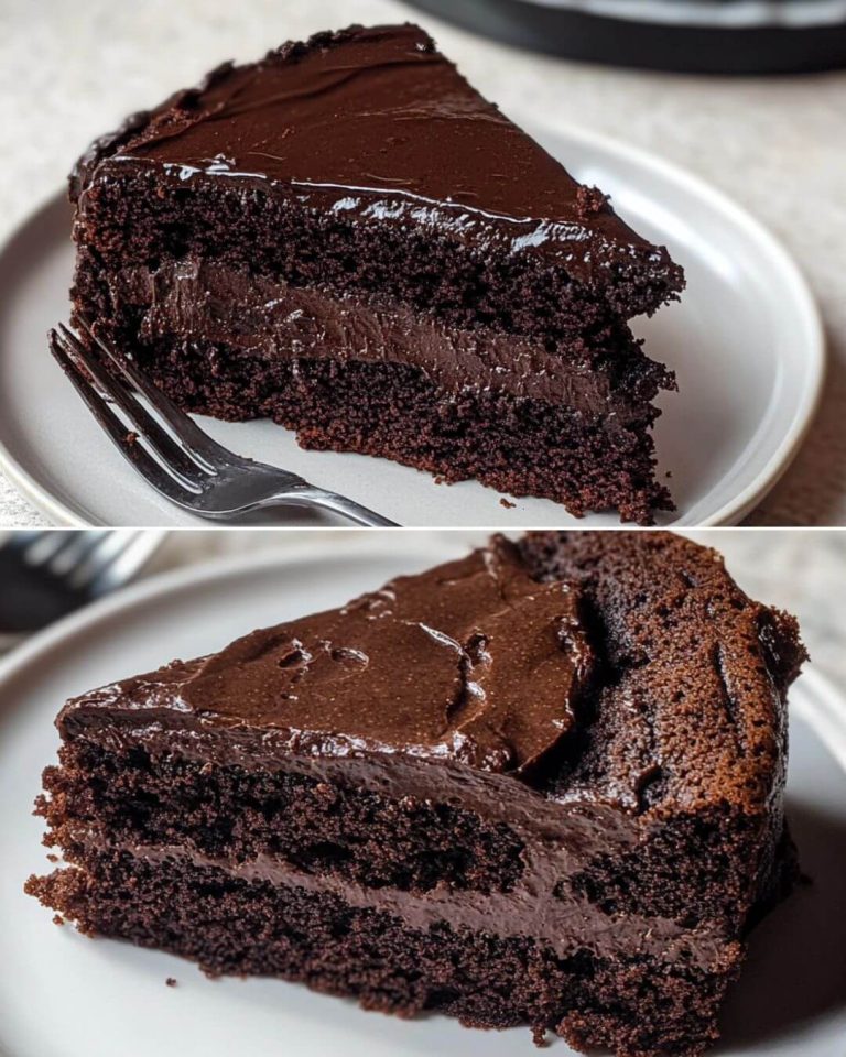 Moist & Fudgy Chocolate Cake