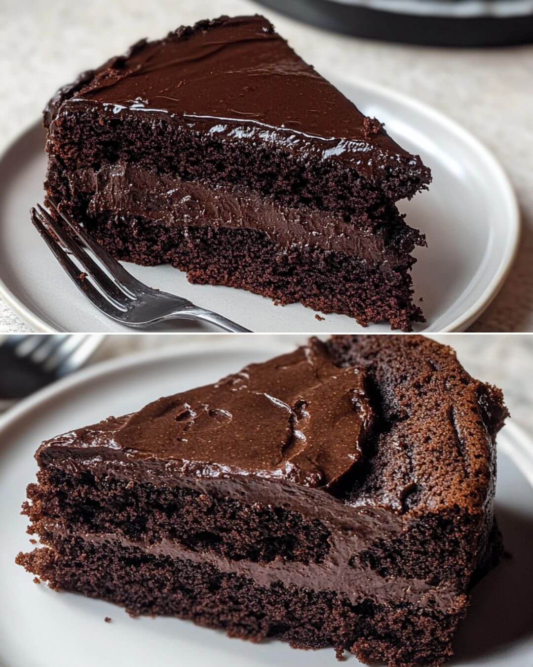 Moist & Fudgy Chocolate Cake