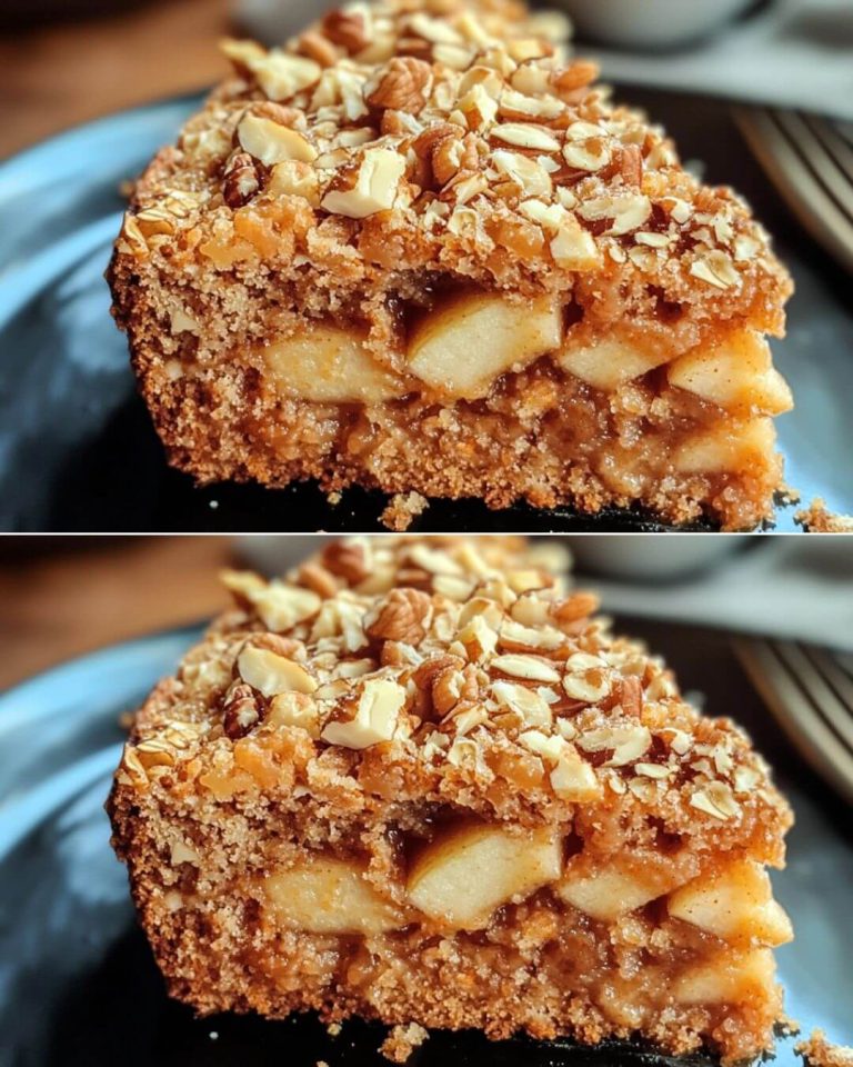 Oatmeal Apple Carrot Breakfast Cake