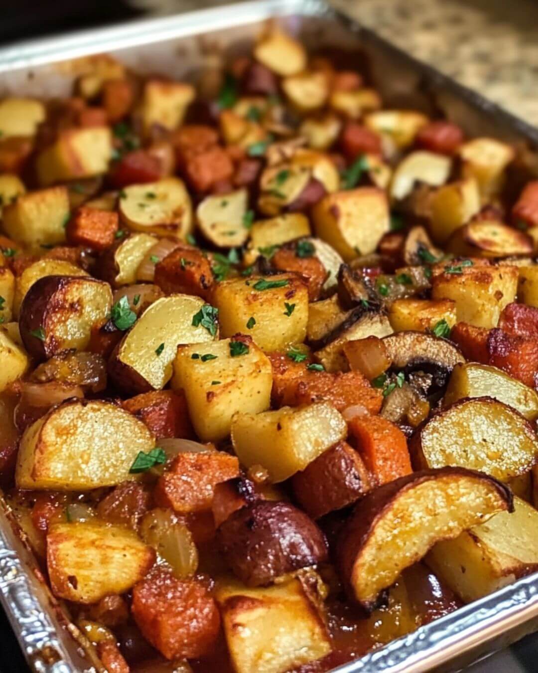 One-Pan Roasted Sausage and Potatoes