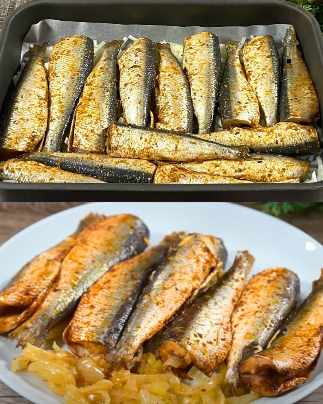 Ukrainian-Style Baked Saury