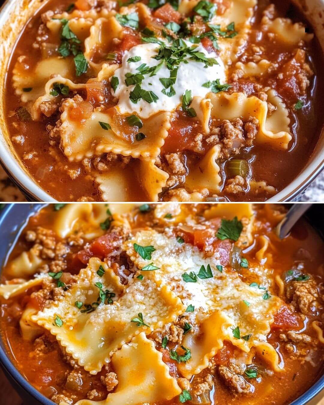Ultimate Lasagna Soup