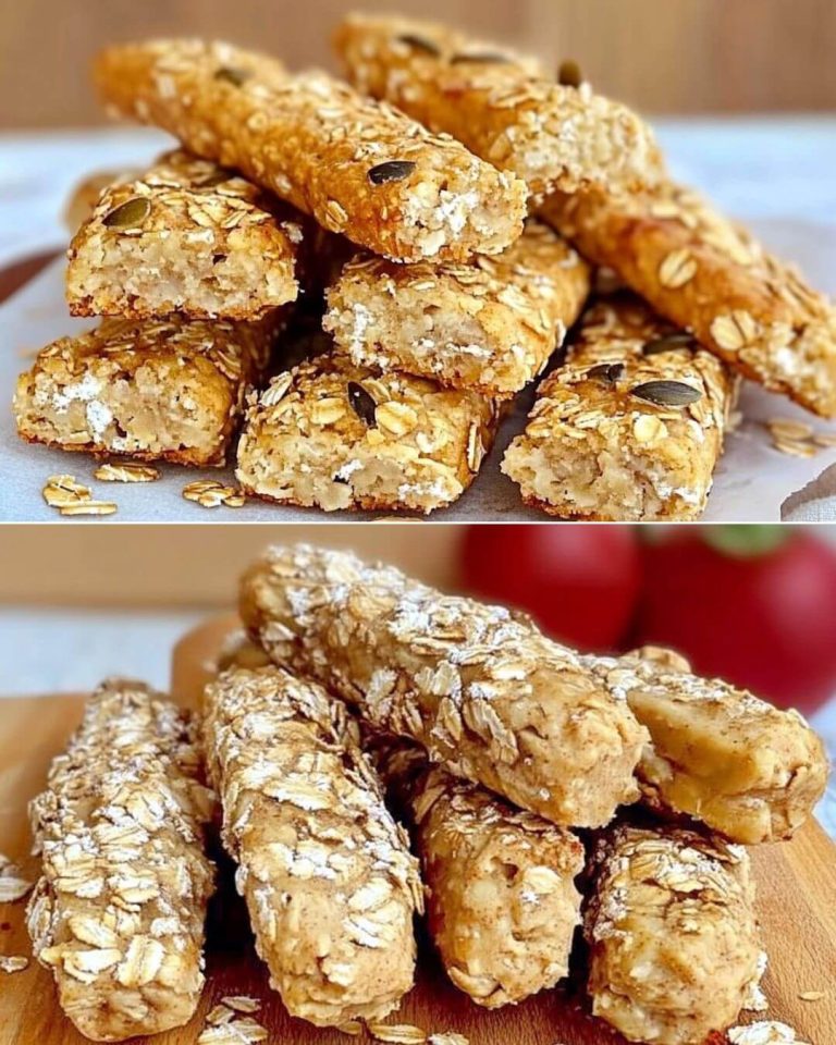 Healthy No-Flour Oatmeal Seed Sticks