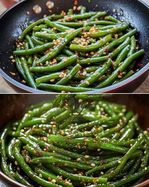 Garlic Sesame Green Beans – A Delicious Side Dish That Cleanses the Body!