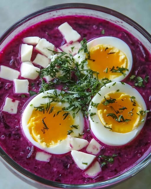 Refreshing Summer Beetroot Cold Soup