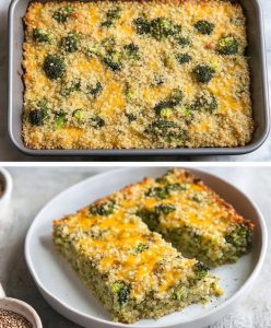 Broccoli & Quinoa Bake