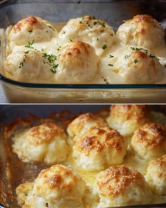 Cheesy Baked Cauliflower Delight