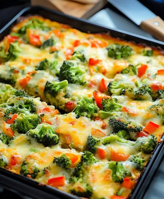 Veggie Loaded Pan Pizza: A Colorful Culinary Masterpiece