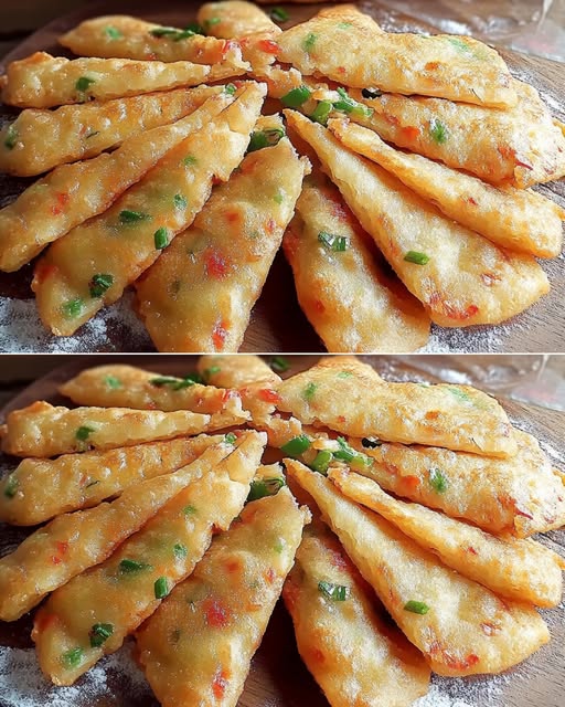 Irresistible Cheesy Pepper Breakfast Fritters: A Morning Flavor Explosion