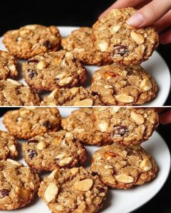 Healthy Oatmeal Apple Cookies