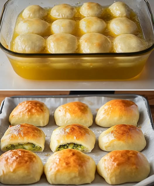 Grandma's Legendary Broccoli-Filled Savory Buns