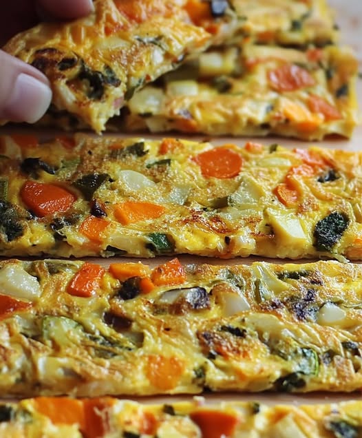 Colorful Veggie-Packed Omelette: A Rainbow of Flavor and Nutrition