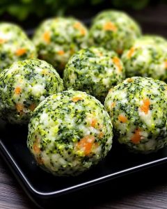 rresistible Broccoli Meatballs