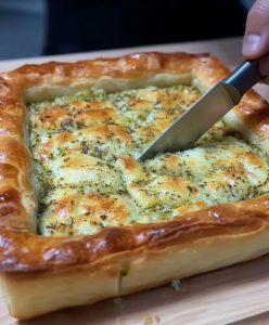 Broccoli and Yogurt Tart