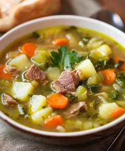 Hearty Turkey and Cabbage Soup
