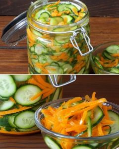 Crunchy Cucumber and Carrot Salad