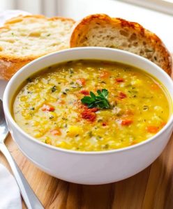 Hearty Lentil and Potato Soup