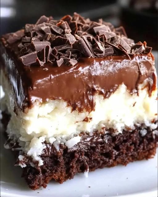 Decadent Coconut Pudding Cake