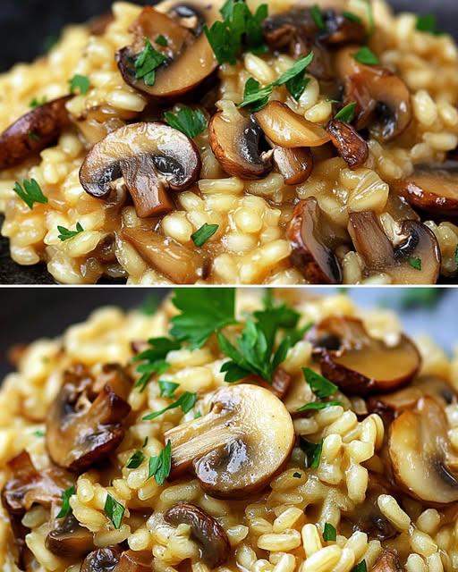 Creamy Mushroom Rice: A Comforting Culinary Embrace